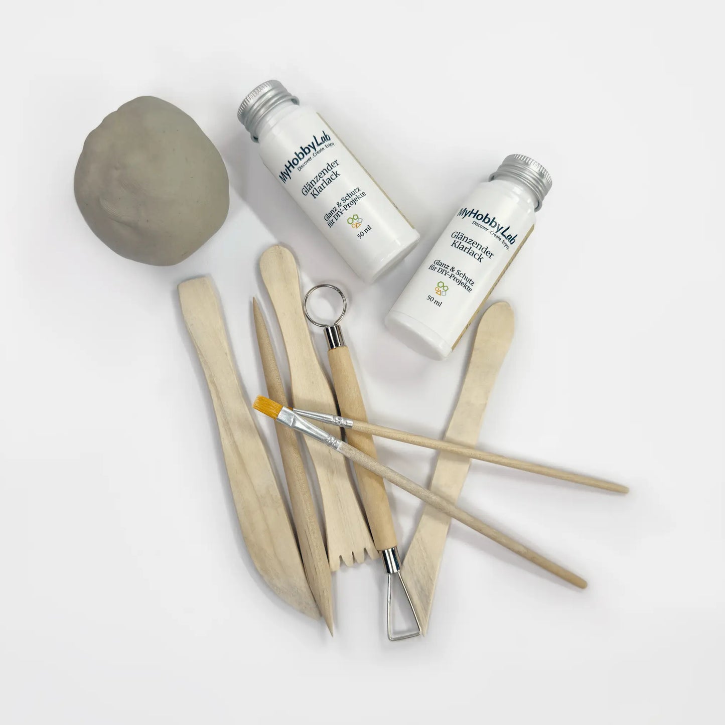 Werkzeugset zum Töpfern